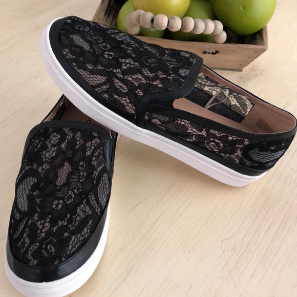 torrid Shoes - Torrid Black lace sneakers size 13
